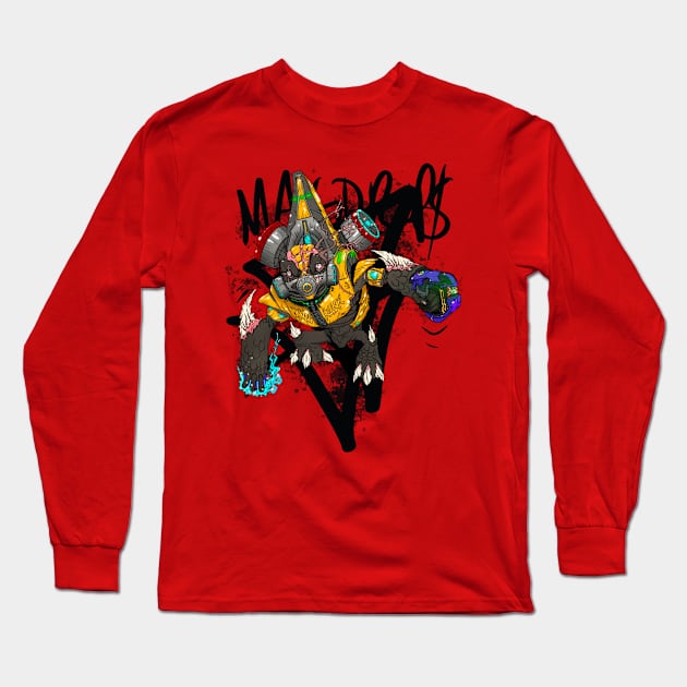 Demon killer Gamer Grunt Long Sleeve T-Shirt by Magdrop